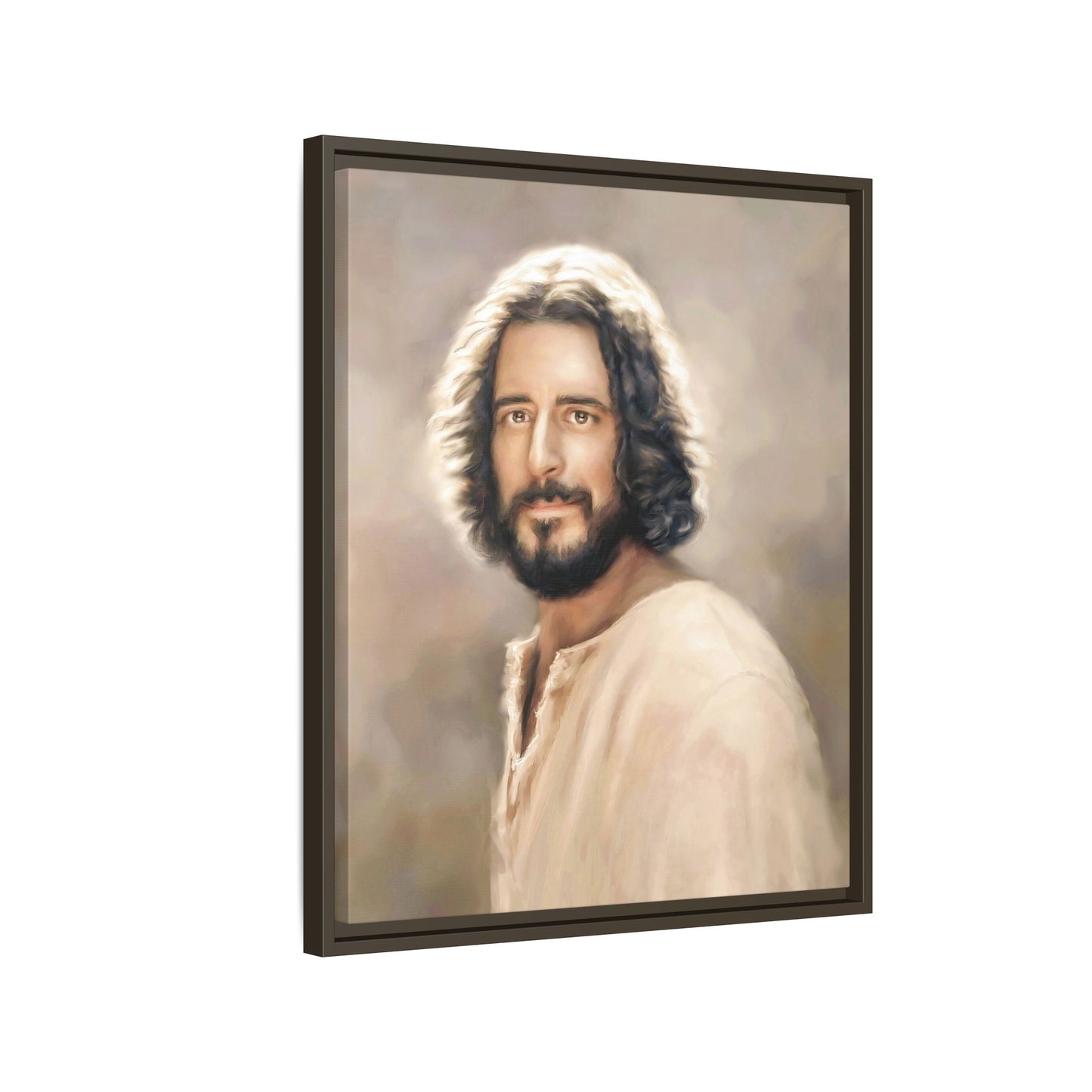 You Belong Framed Canvas Print Wall Art Jesus Christ, Framed, Religious Spiritual Home Decor Print, Christian Gift Idea, Matte Handmade
