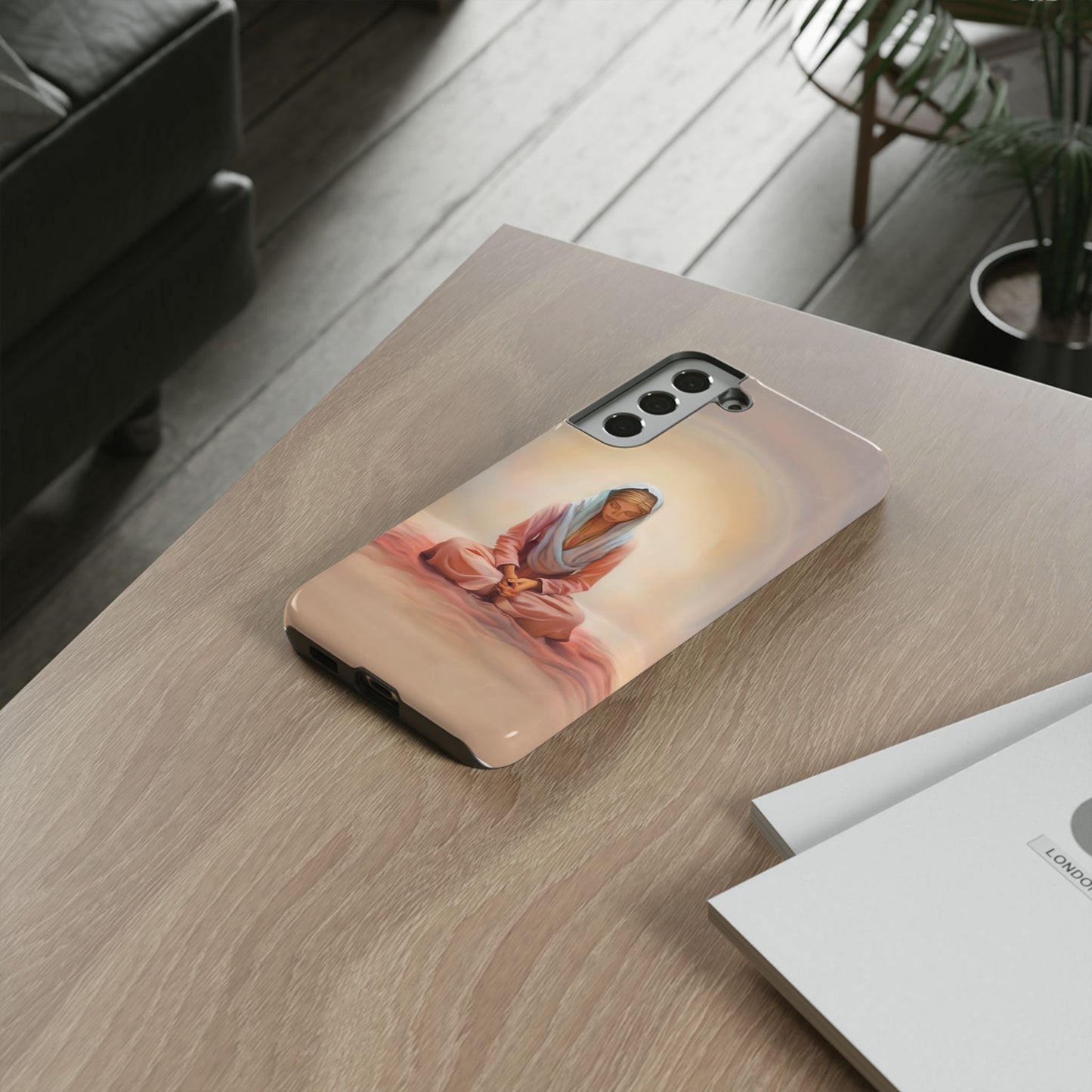 Stillness Tough Cases for Christian Women and Girls, Missionary Phone Cover, Stillness Reminder for phones, Gift for Christian Girls