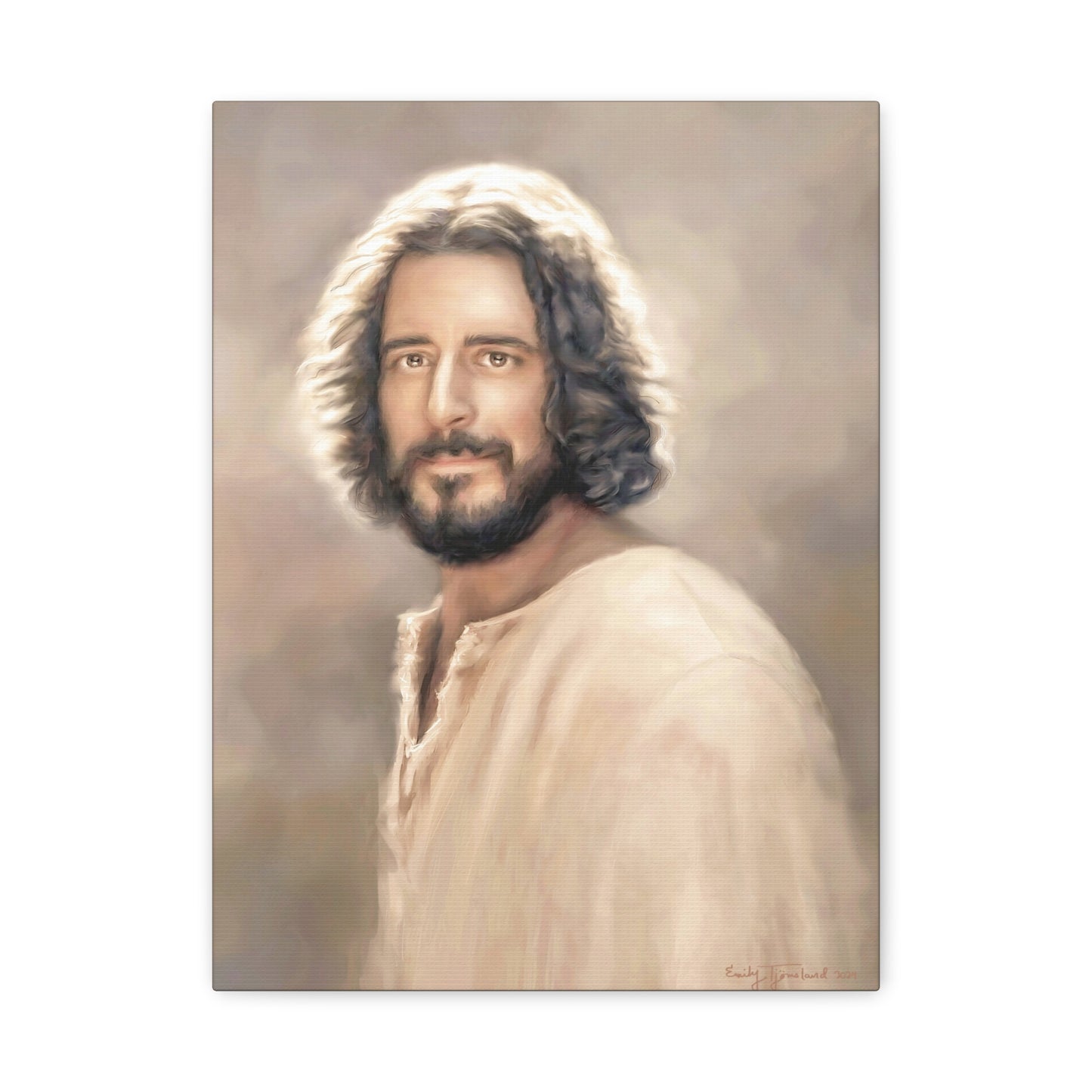 You Belong Jesus Christ Portrait, multiple sizes, The Chosen Artwork of Jesus Painting, Gift for Christian Homes