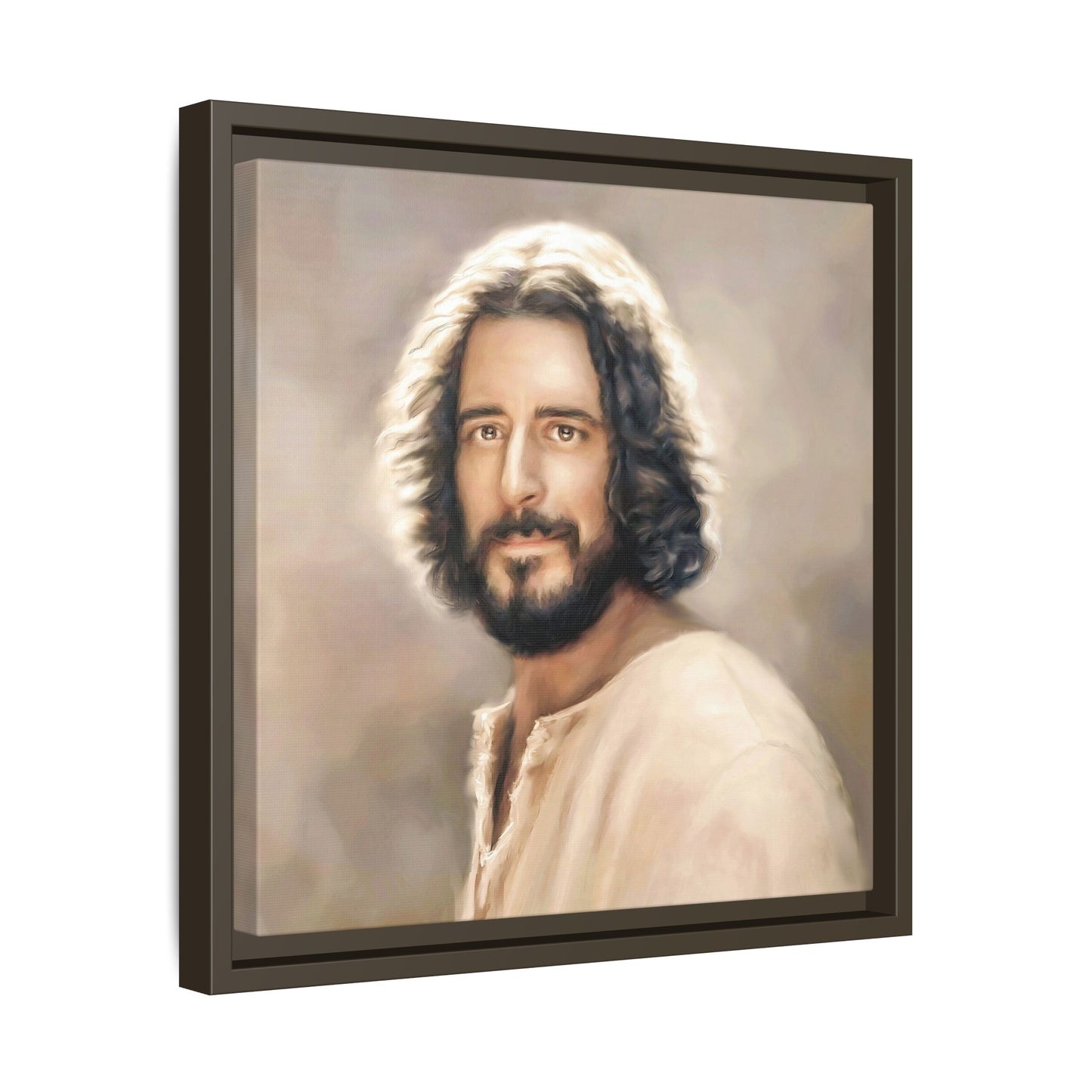You Belong Framed Canvas Print Wall Art Jesus Christ, Framed, Religious Spiritual Home Decor Print, Christian Gift Idea, Matte Handmade