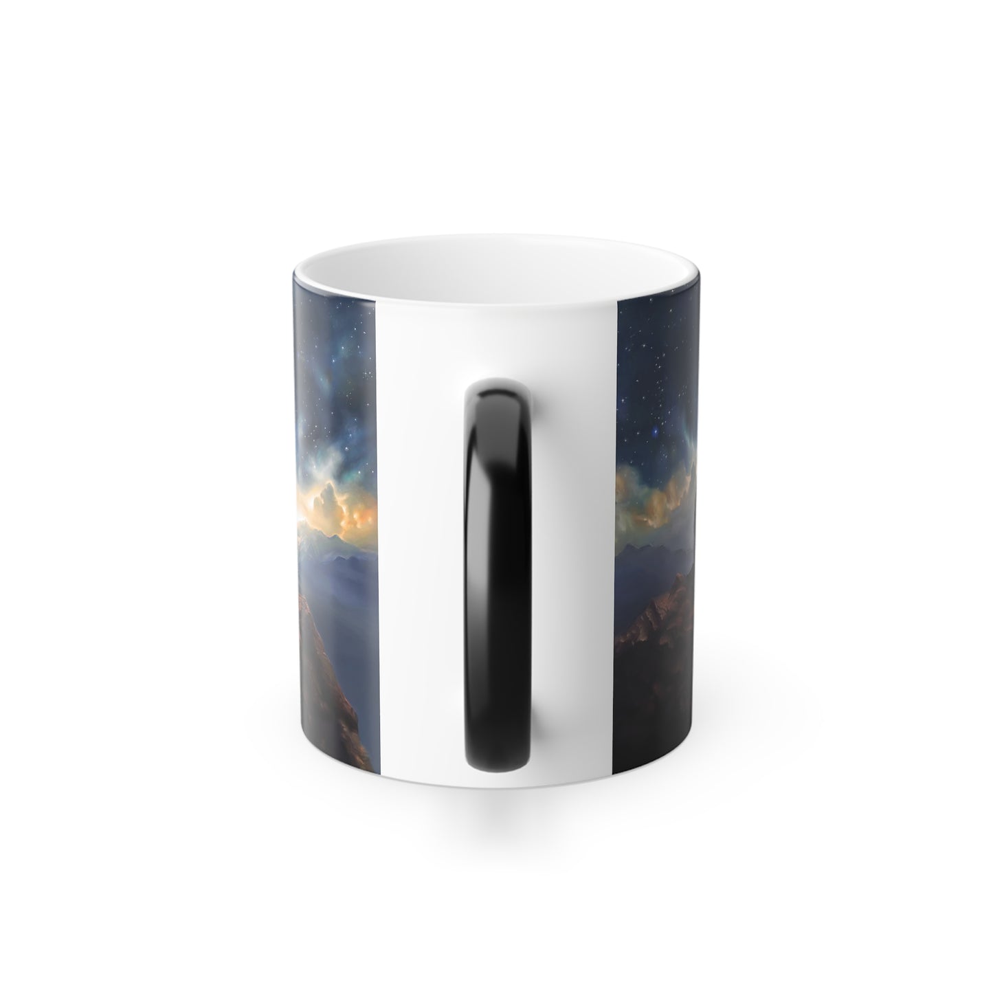 Jesus with The Stars Fun and spiritual Color Morphing Mug, Missionary Gift, Christmas Gift, Jesus Cup, Jesus Gift, Christian gift, 11oz
