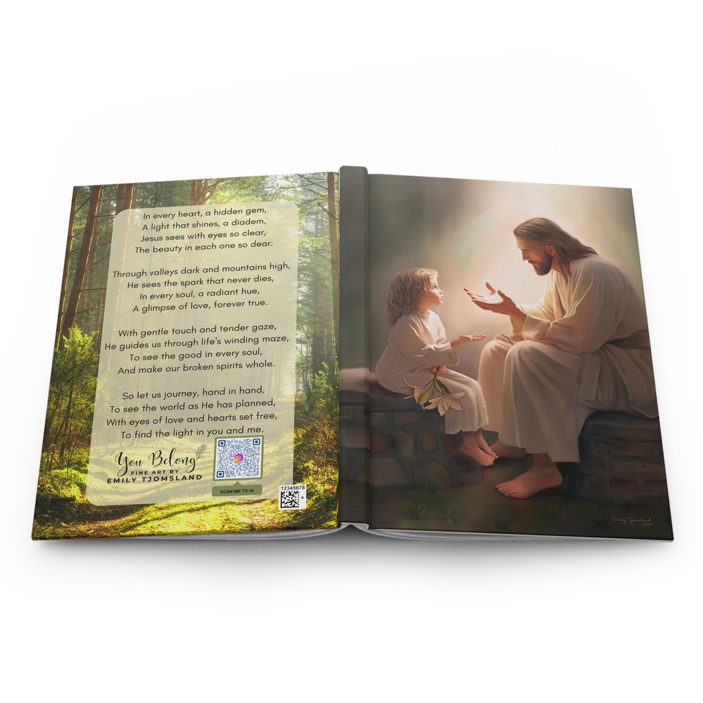 You Are The Light HardCover Journal, Christian Journal Gift, Missionary Journal, Spiritual Notebook, Jesus Notebook, Christian Diary