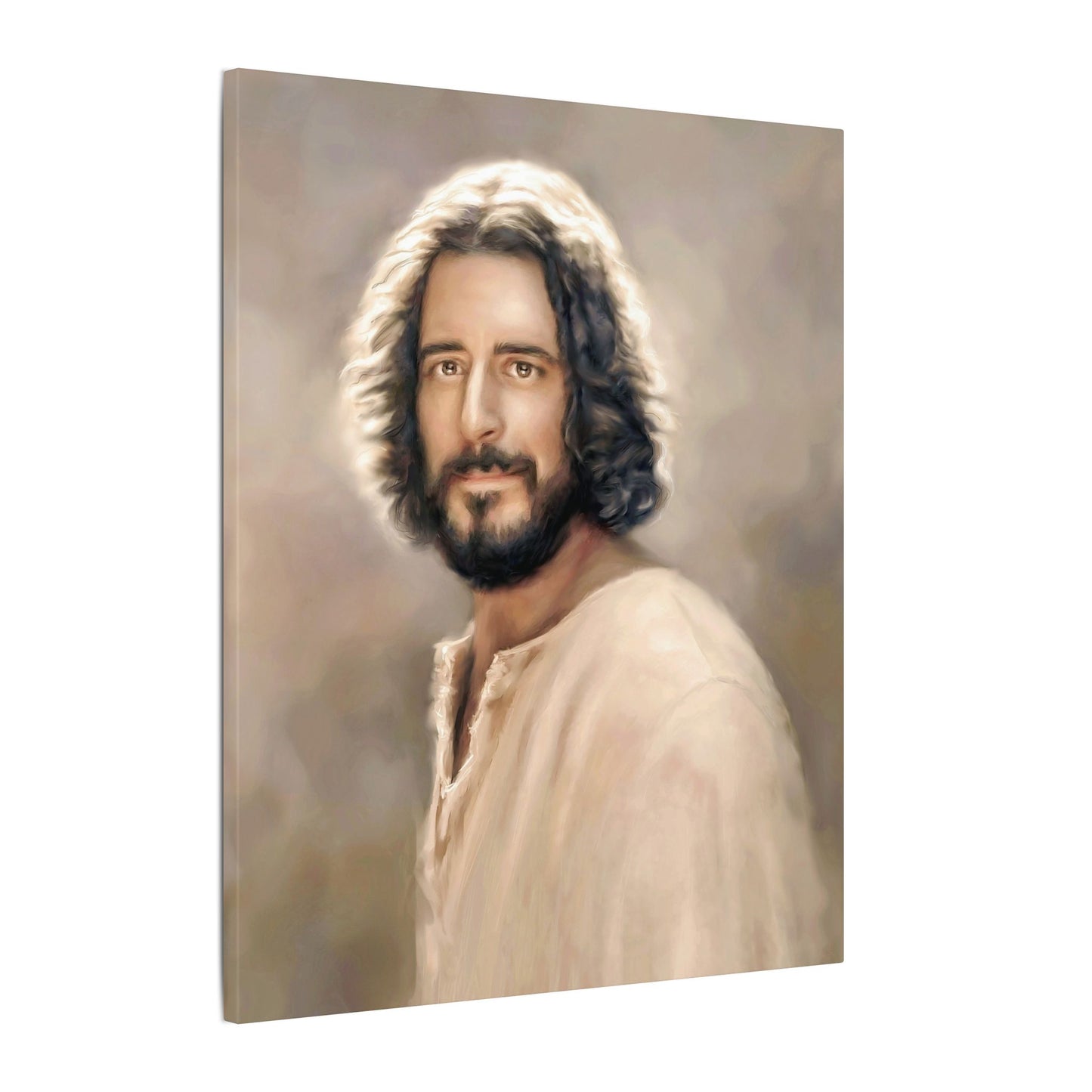 You Belong Jesus Christ Portrait 20 x 24 and 24x32, Fine Art Canvas Print, Inspired by The Chosen