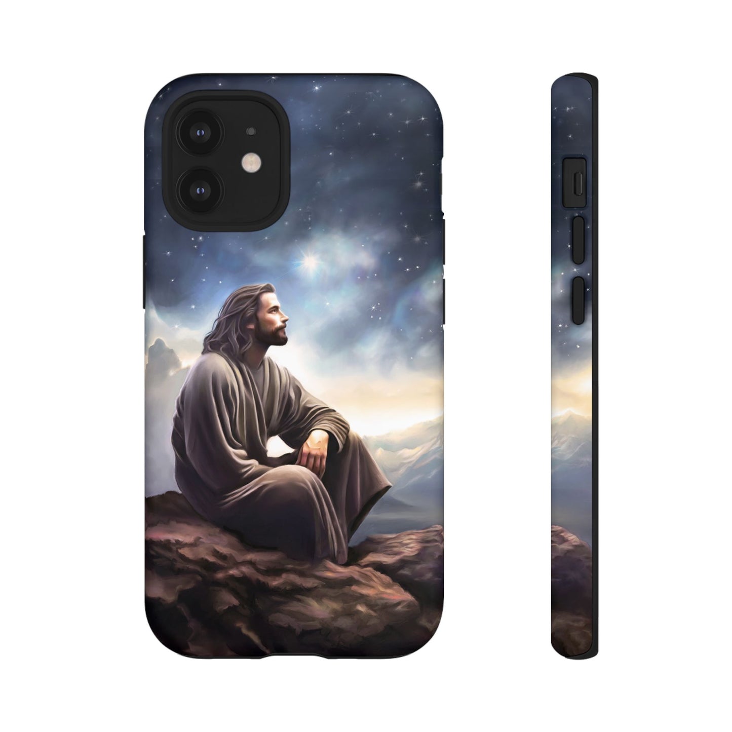 Jesus With The Stars Tough Phone Cases for Missionaries, Fun Special Gift for Bishops, Missionaries, Fun Gift for your missionary