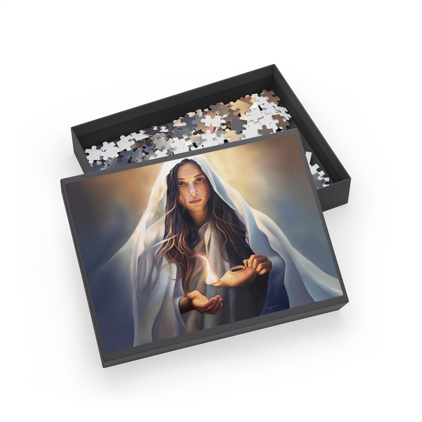 Mary Magdalene Puzzle (96, 252, 500, 1000-Piece), Mary Magdalene Gift, game for Young Women, 10 Virgins, Fun Missionary Gifts for Christian Women and Families, Jigsaw Puzzle