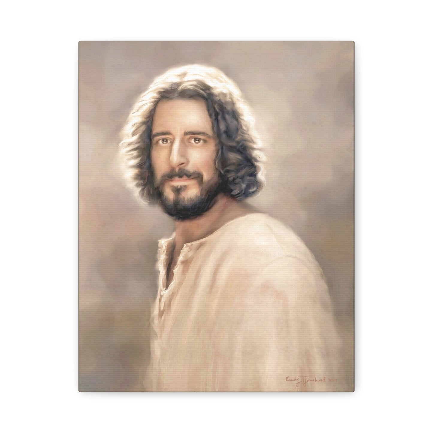 You Belong Jesus Christ Portrait, multiple sizes, The Chosen Artwork of Jesus Painting, Gift for Christian Homes
