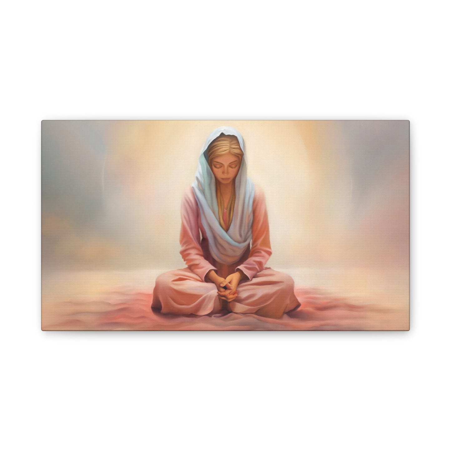 Stillness Fine Art Canvas Print, Female Discipleship, Gift for Her, Religious Gift for Her, Young Women Gift, Relief Society Gift, LDS artwork