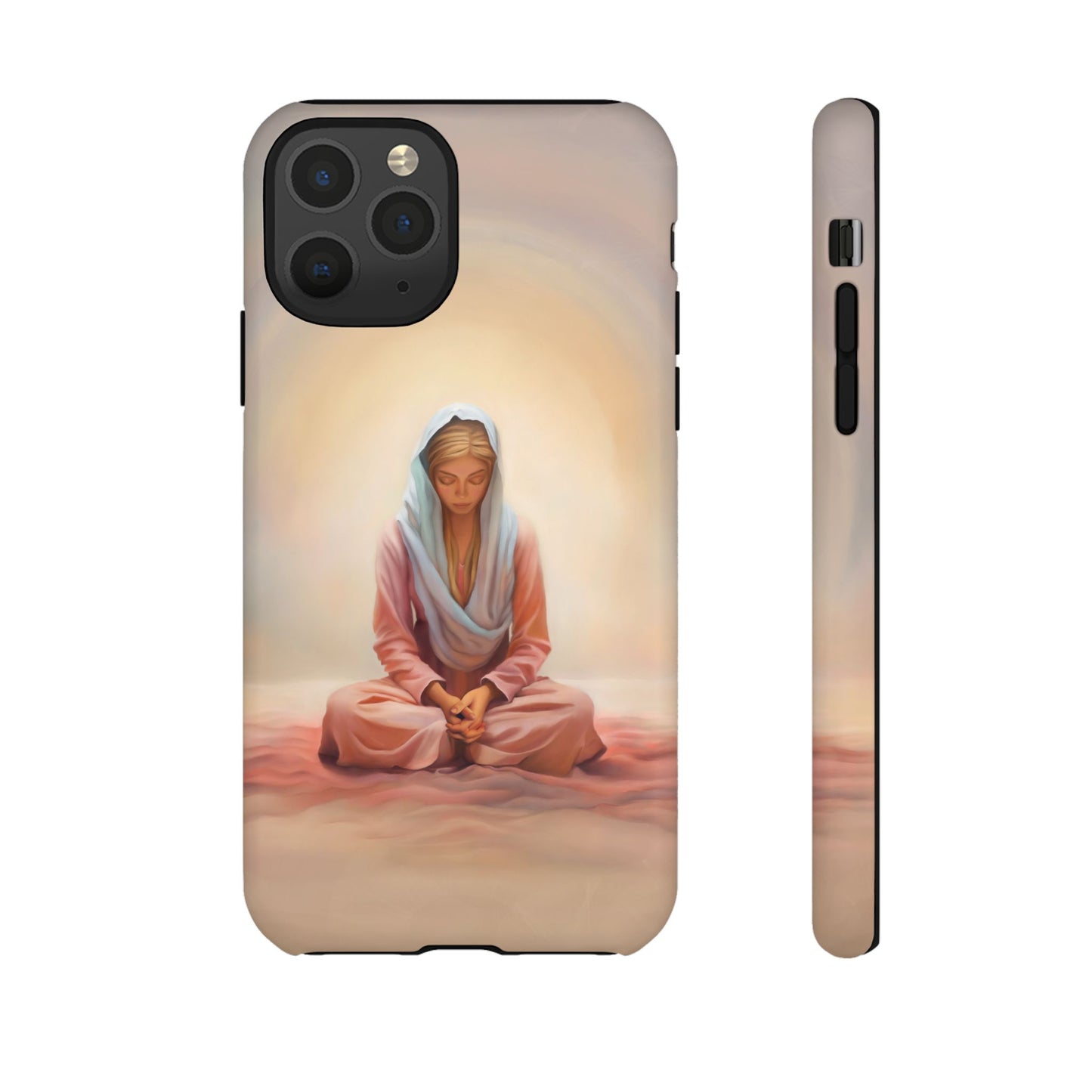 Stillness Tough Cases for Christian Women and Girls, Missionary Phone Cover, Stillness Reminder for phones, Gift for Christian Girls