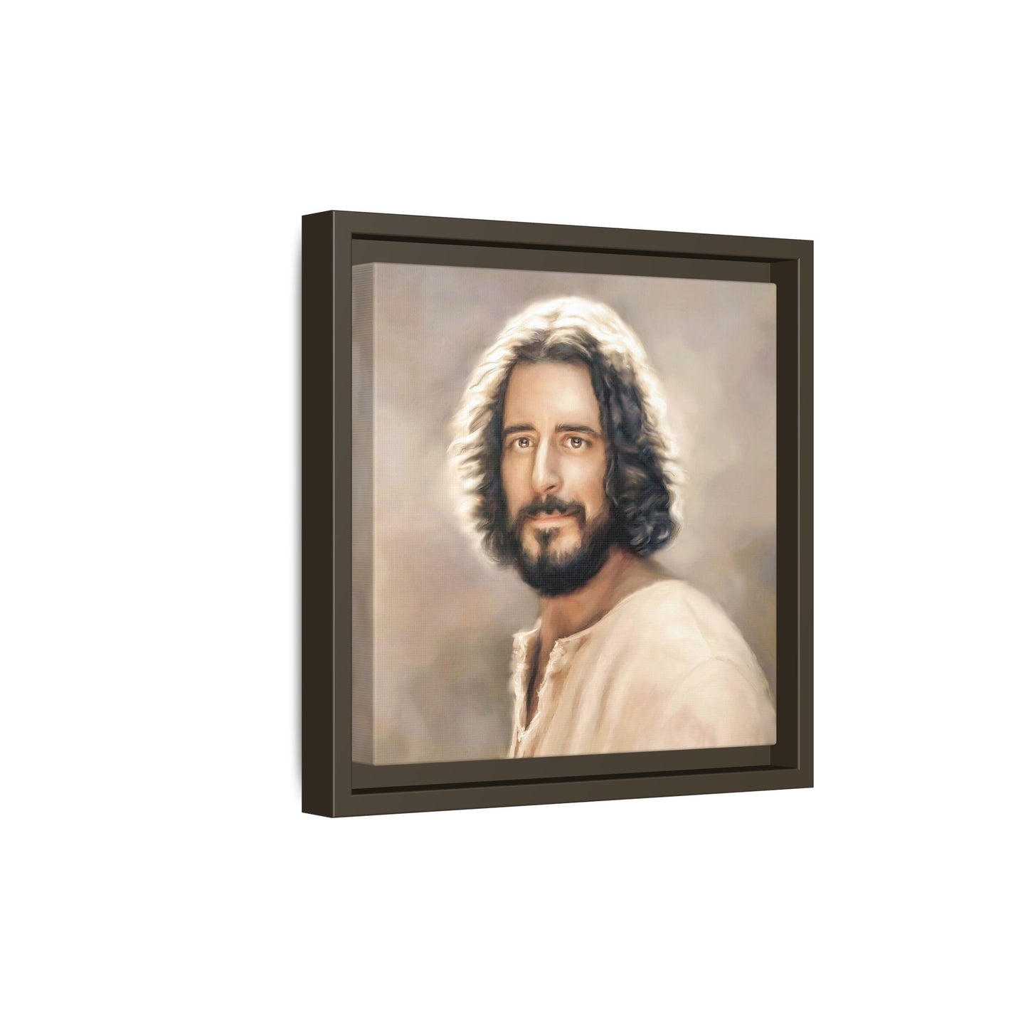You Belong Framed Canvas Print Wall Art Jesus Christ, Framed, Religious Spiritual Home Decor Print, Christian Gift Idea, Matte Handmade