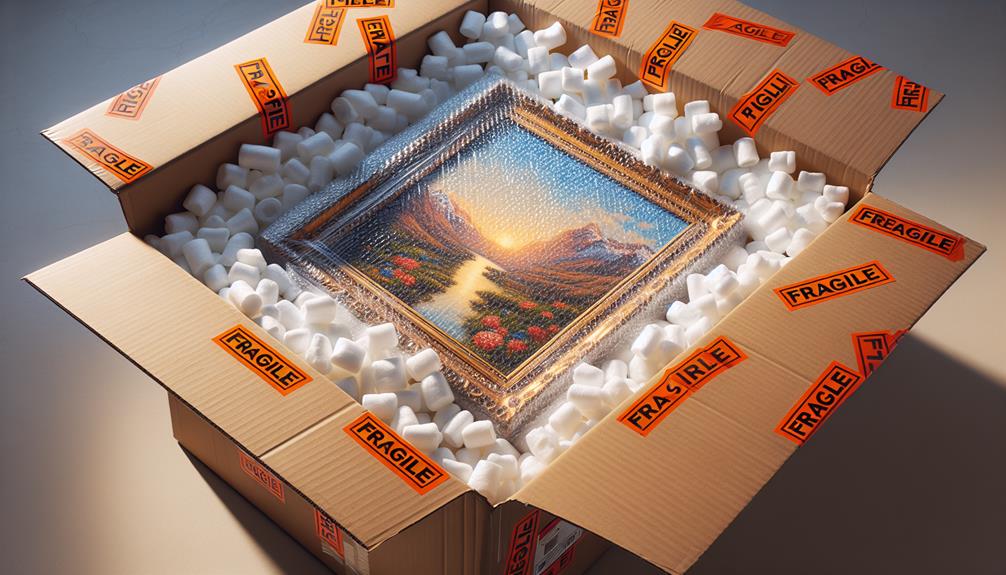 How to Ship a Canvas Painting