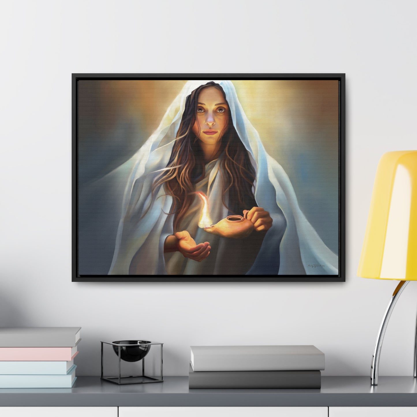 Mary Magdalene, Female Discipleship, Fine Art Canvas Print, Framed, Beautiful Christian Artwork, Disciples of Jesus Christ Art, Gift Ideas for her