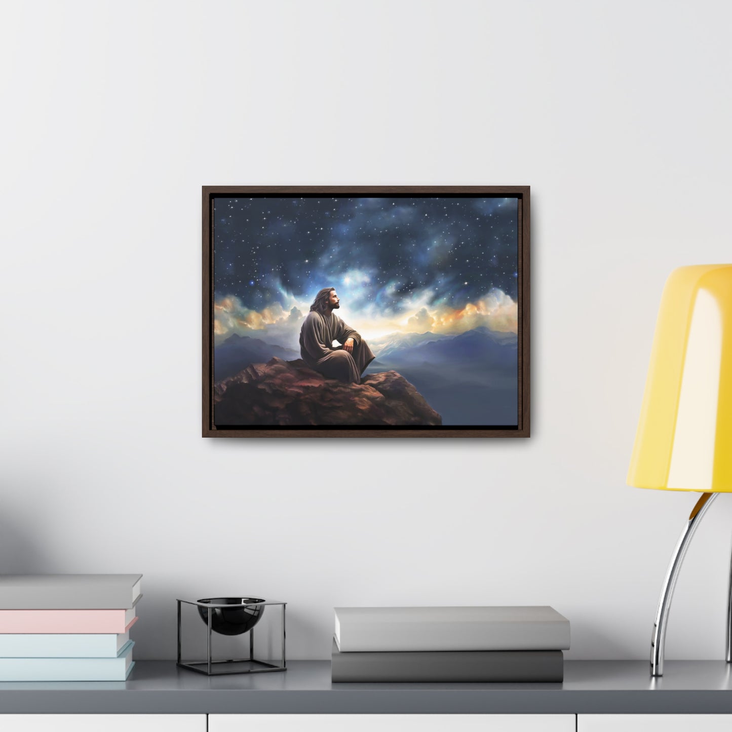 Jesus With The Stars, Fine Art Canvas Print, Many Sizes, Christian Art, Missionary Gifts