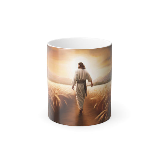 Called To Serve, Color Morphing Mug, Fun Gift for Christians,  Magic Gift, Fun Gift, Jesus Christ Gift, 11oz