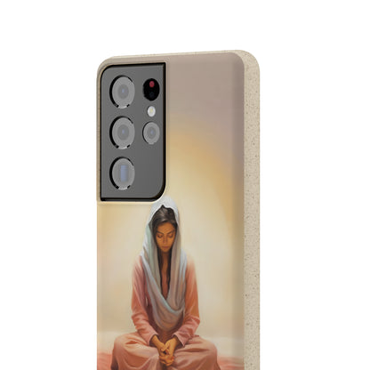 Spiritual Phone Case, Fun and Stylish, meditation, Stillness, Peace, Quiet reminder, mindfulness, Beauty, Unique Gift for her