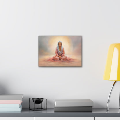 Stillness, Fine Art Canvas Print, Female Discipleship