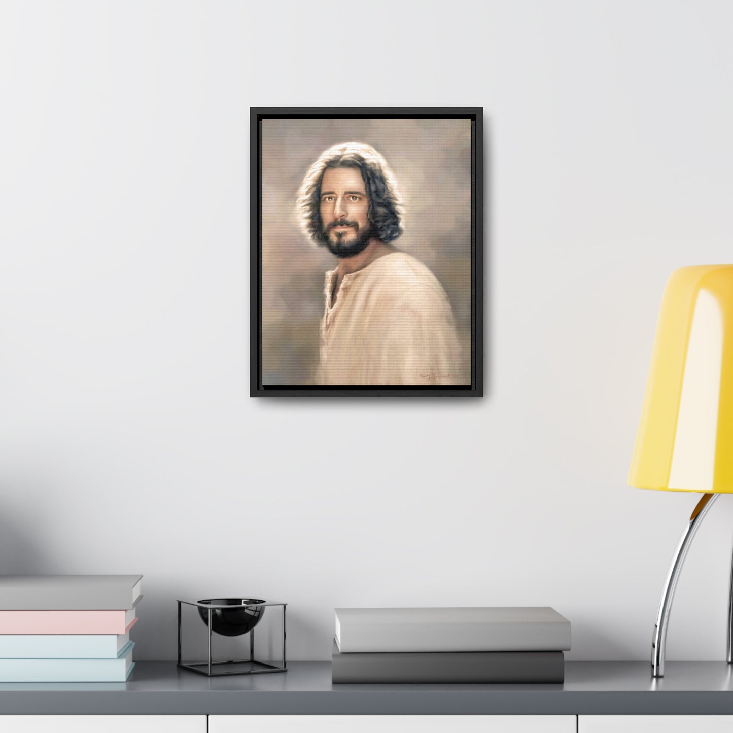 Jesus Christ Portrait, Fine Art Canvas Print, Various Sizes of Jesus Painting | Not Affiliated with The Chosen TV Series