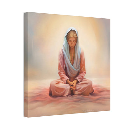 Stillness Fine Art Canvas Print, Female Discipleship, Gift for Her, Religious Gift for Her, Young Women Gift, Relief Society Gift, LDS artwork