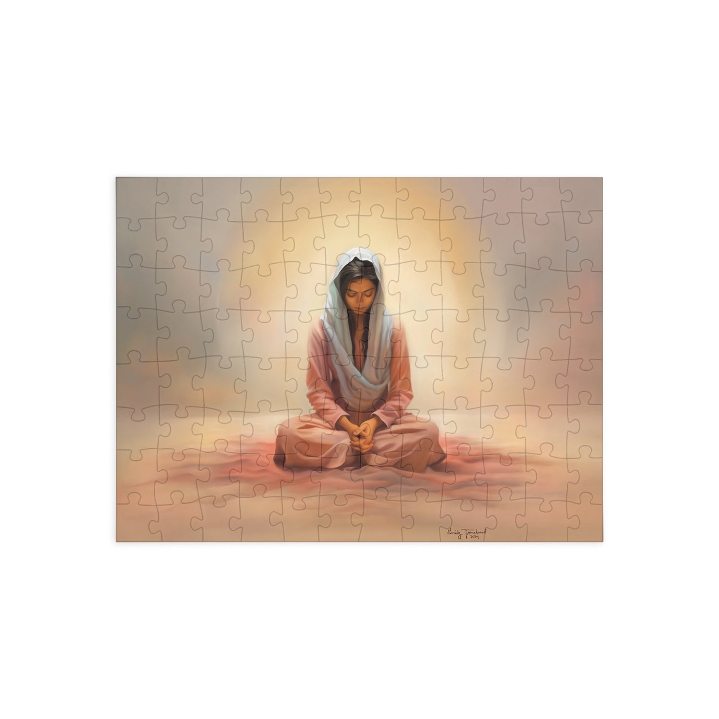 Stillness Puzzle (96, 252, 500, 1000-Piece), Spirituality Puzzle, Zen Puzzle, Christian Puzzle, Games for Young Women, Games for Christians