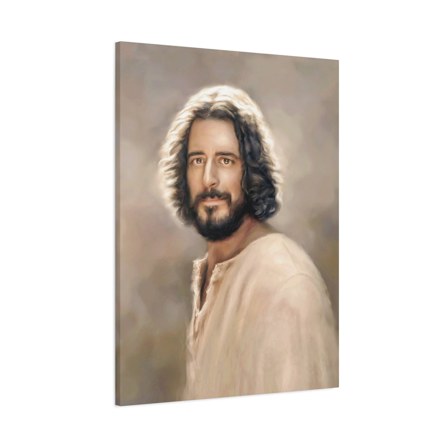 You Belong, Jesus Christ Portrait, Fine Art Canvas Print, multiple sizes, inspired by The Chosen Artwork of Jesus Painting, Gift for Christian Homes