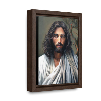 Jesus Christ Portrait, Fine Art Canvas Print, Framed, Jesus Christ Christian Art, Christian Art, Jesus Christ Decor