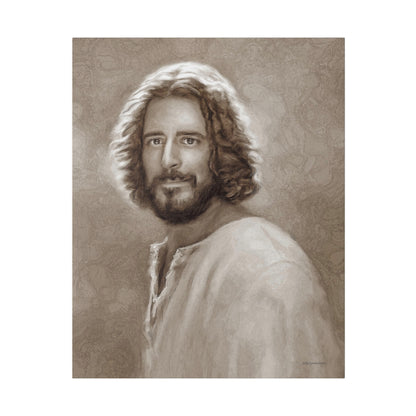 Jesus Christ Artwork, Fine Art Canvas Print Inspired by The Chosen TV Series | Not Affiliated with The Chosen | Gift for Christians