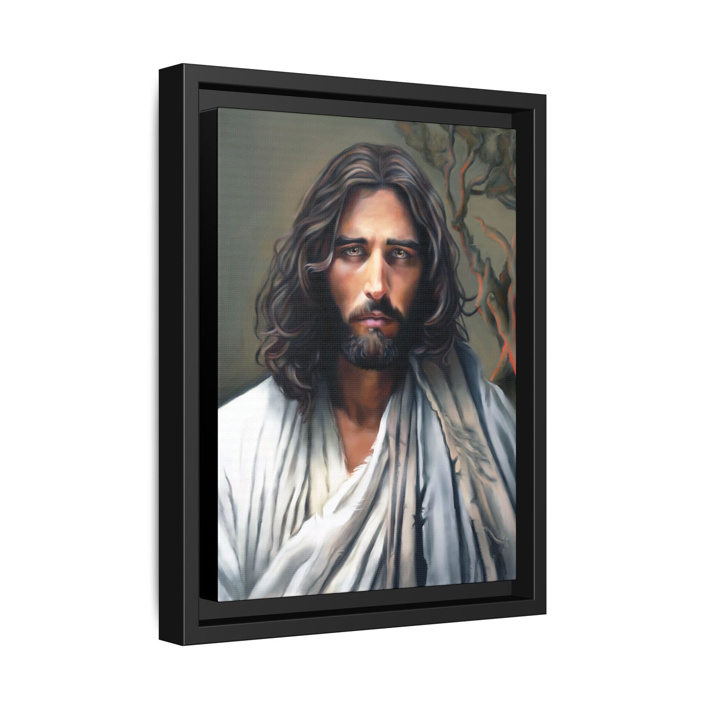 The End of Suffering, Jesus in Gethsemane, Fine Art Canvas Print, Christian Art, Jesus Artwork, Matte Canvas, Stretched, 0.75"