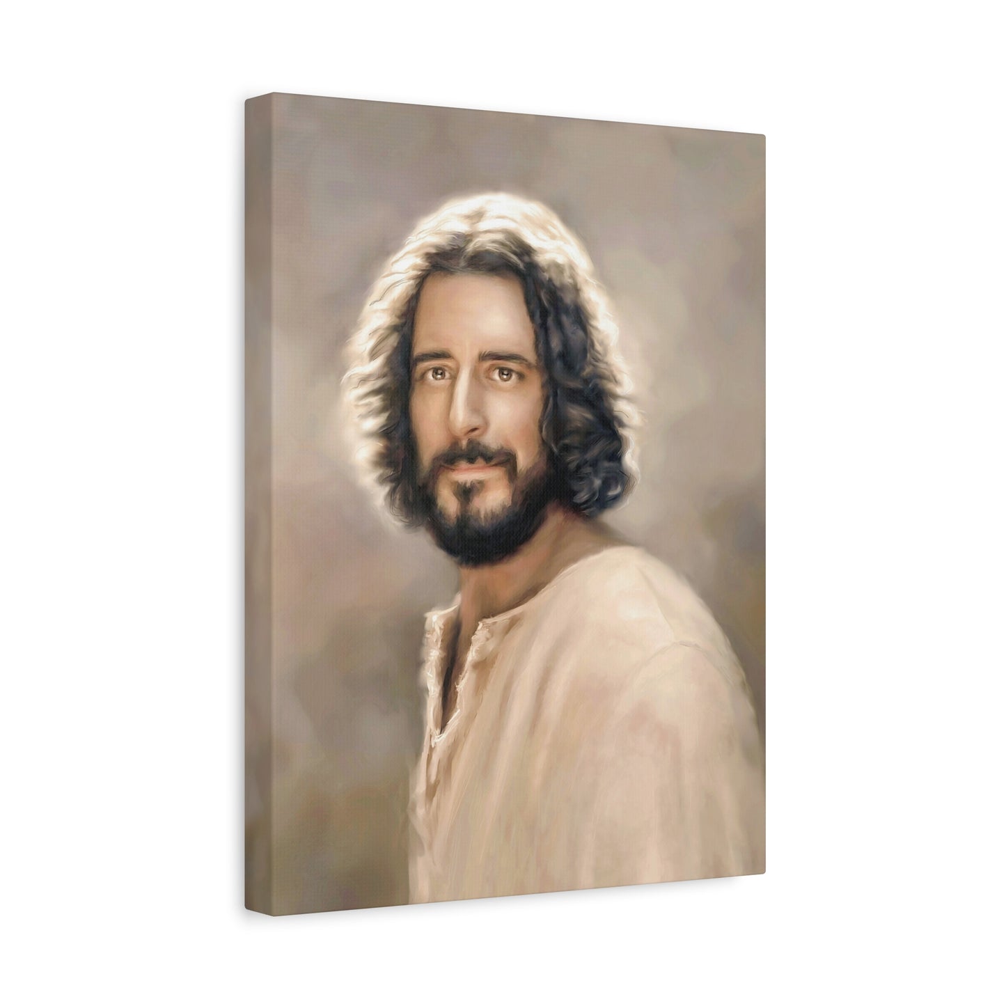 You Belong Jesus Christ Portrait, Fine Art Canvas Print, 16x20 and 5 other sizes, inspired by The Chosen Artwork of Jesus Painting