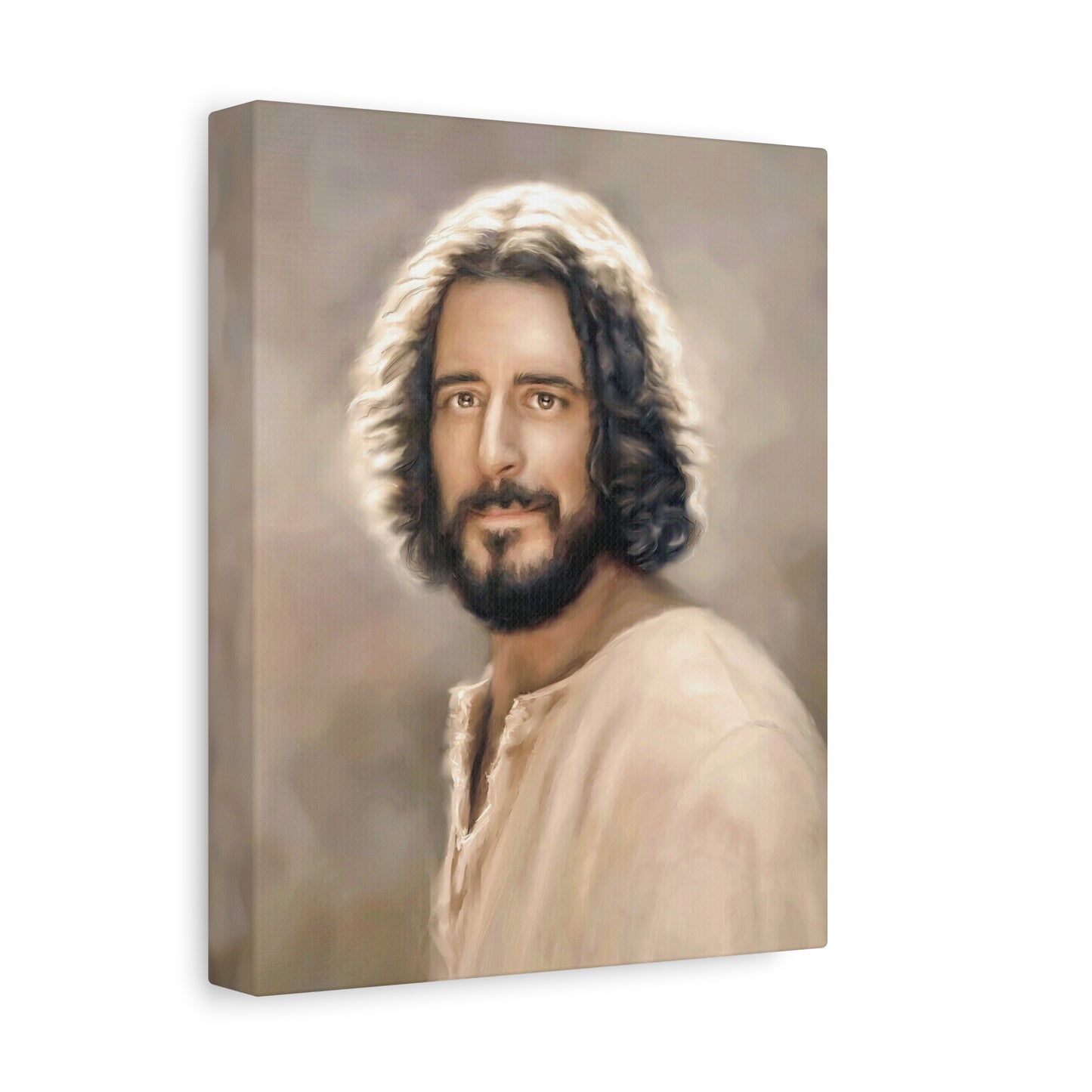 You Belong Jesus Christ Portrait, Fine Art Canvas Print, 16x20 and 5 other sizes, inspired by The Chosen Artwork of Jesus Painting