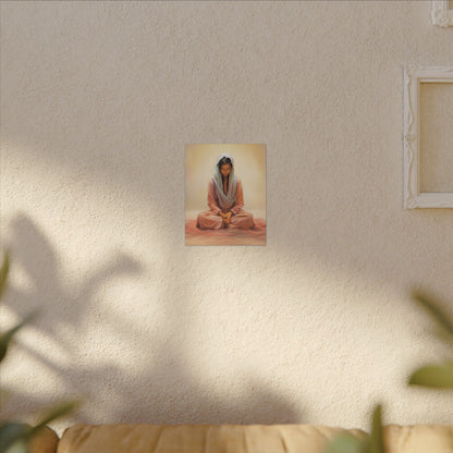 Stillness Fine Art Canvas Print, Spiritual Art, Gift for Her, Christian Artwork, Home Gift, Religious Artwork, Female Discipleship