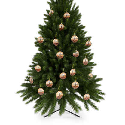 Called To Serve Glass Ornaments, Jesus Ornament, Christian gift, Beautiful wrapping idea