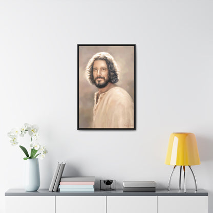 Jesus Christ Portrait, Fine Art Canvas Print, Various Sizes of Jesus Painting | Not Affiliated with The Chosen TV Series