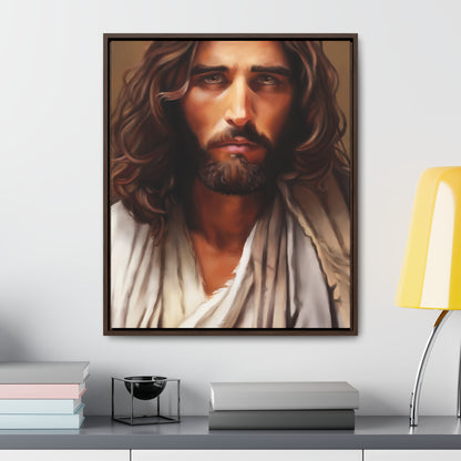 Jesus Christ Portrait, Fine Art Canvas Print, Jesus Christ Christian Art, Christian Art, Jesus Christ Decor