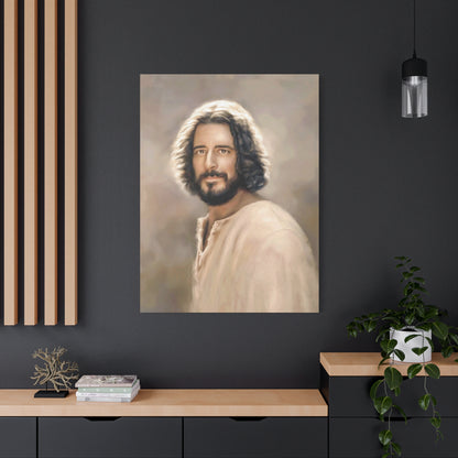 You Belong Jesus Christ Portrait, Fine Art Canvas Print, 16x20 and 5 other sizes, inspired by The Chosen Artwork of Jesus Painting