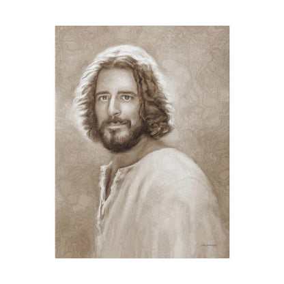 Jesus Christ Artwork, Fine Art Canvas Print Inspired by The Chosen TV Series | Not Affiliated with The Chosen | Gift for Christians