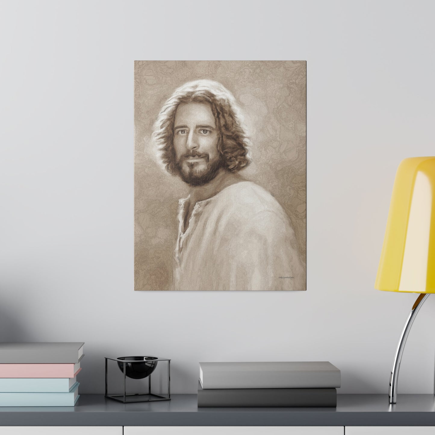 Jesus Christ Artwork, Fine Art Canvas Print Inspired by The Chosen TV Series | Not Affiliated with The Chosen | Gift for Christians