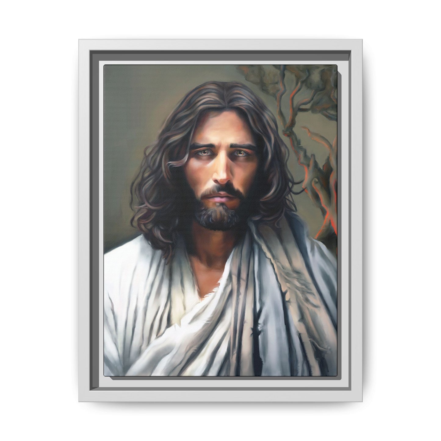 The End of Suffering, Jesus in Gethsemane, Fine Art Canvas Print, Christian Art, Jesus Artwork, Matte Canvas, Stretched, 0.75"