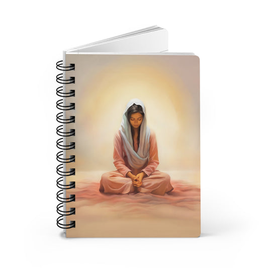 Stillness Spiritual Stationary, Spiritual Journal and Mindfulness gift, Meditation gift, Spiral Bound Journal, Missionary Gift