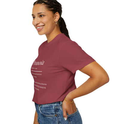 Pronoia Definition Shirt Fun Garment-Dyed T-shirt unisex