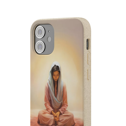 Spiritual Phone Case, Fun and Stylish, meditation, Stillness, Peace, Quiet reminder, mindfulness, Beauty, Unique Gift for her