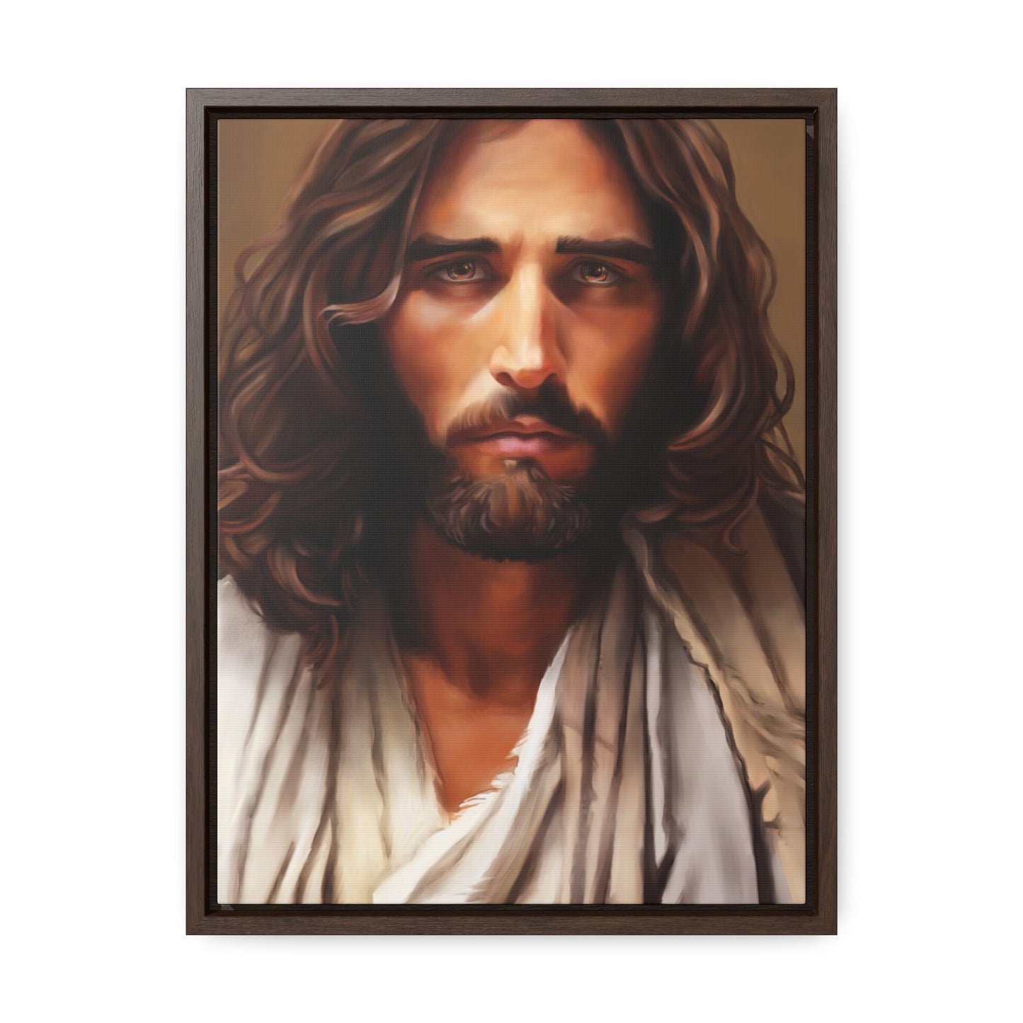 Jesus Christ Portrait, Fine Art Canvas Print, Jesus Christ Christian Art, Christian Art, Jesus Christ Decor