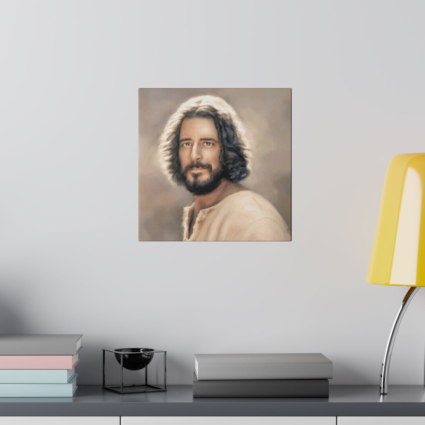 You Belong, Jesus Christ Portrait, Fine Art Canvas Print, The Chosen Artwork of Jesus Painting 12x16