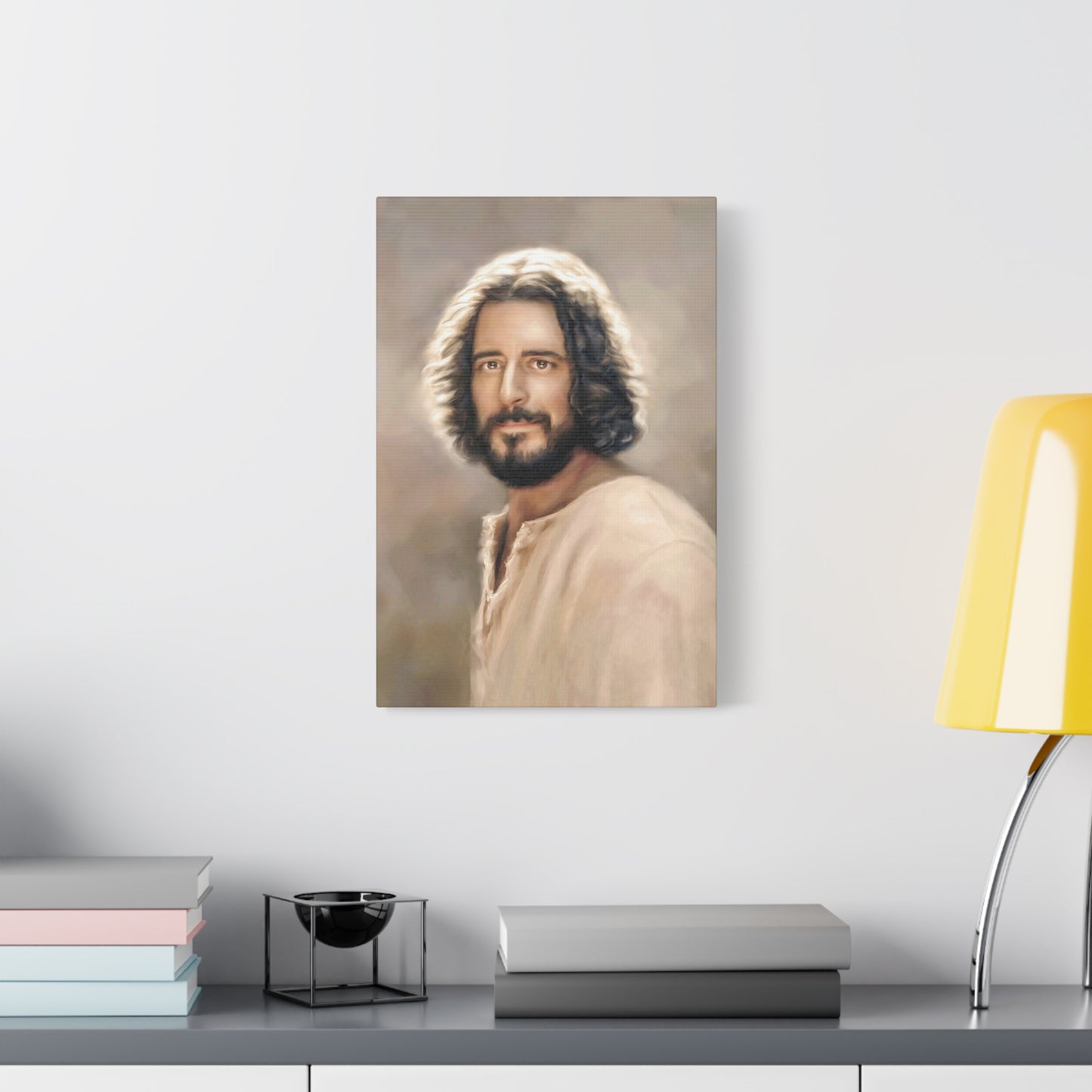 You Belong, Jesus Christ Portrait, Fine Art Canvas Print, multiple sizes, inspired by The Chosen Artwork of Jesus Painting, Gift for Christian Homes