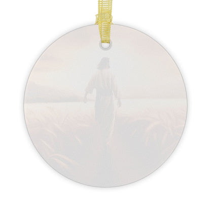 Called To Serve Glass Ornaments, Jesus Ornament, Christian gift, Beautiful wrapping idea