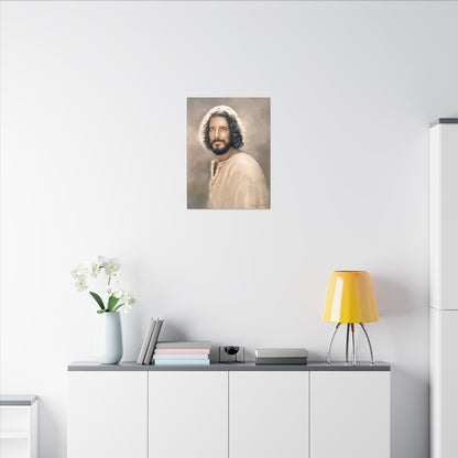 You Belong, Jesus Christ Portrait, Fine Art Canvas Print, Inspired by The Chosen Artwork of Jesus Painting