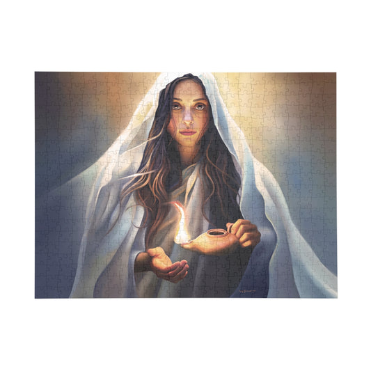 Mary Magdalene Puzzle (96, 252, 500, 1000-Piece), Mary Magdalene Gift, game for Young Women, 10 Virgins, Fun Missionary Gifts for Christian Women and Families, Jigsaw Puzzle