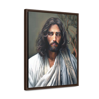 Jesus Christ Portrait, Fine Art Canvas Print, Framed, Jesus Christ Christian Art, Christian Art, Jesus Christ Decor