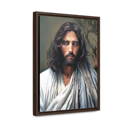 Jesus Christ Portrait, Fine Art Canvas Print, Framed, Jesus Christ Christian Art, Christian Art, Jesus Christ Decor