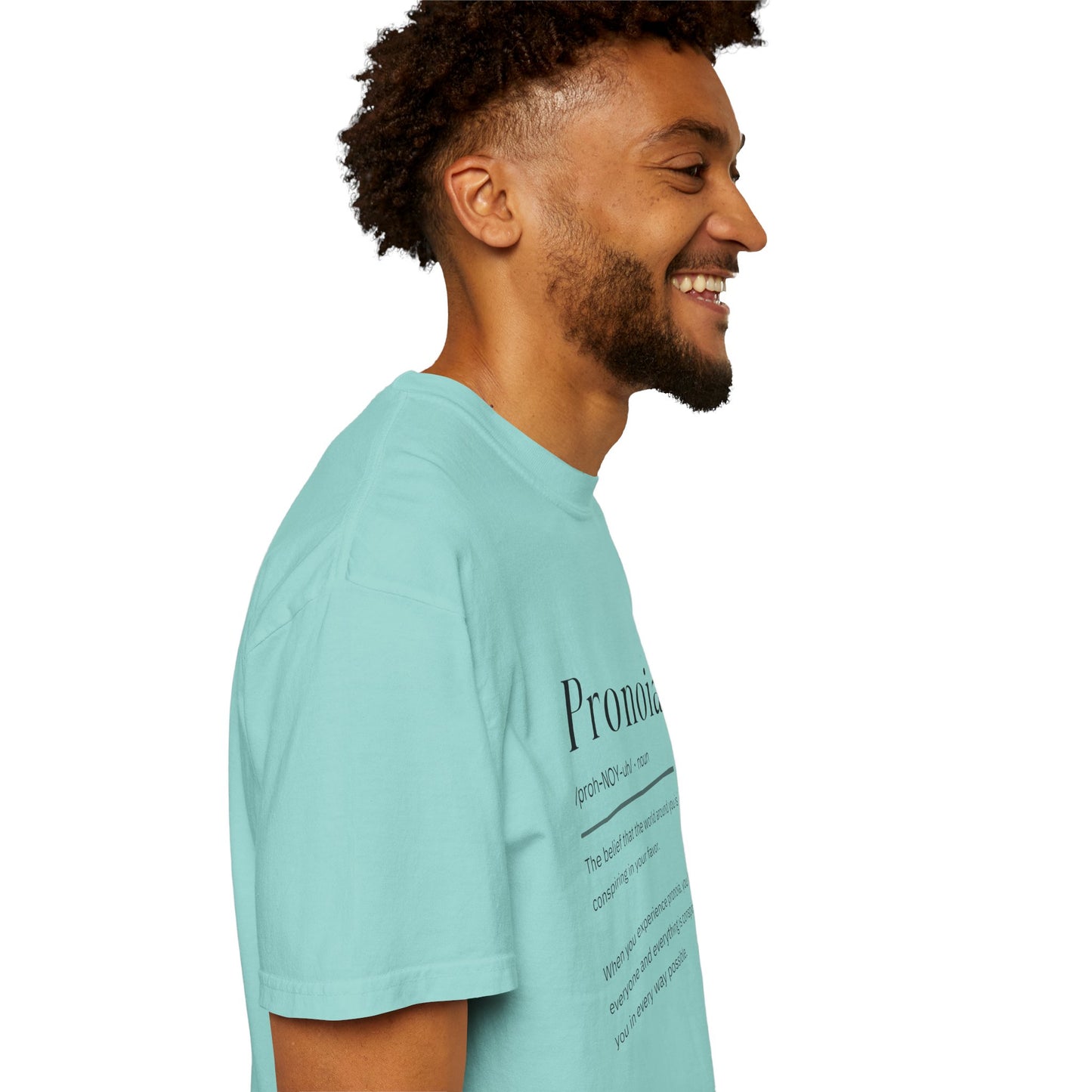 Pronoia Definition Shirt Fun Garment-Dyed T-shirt unisex