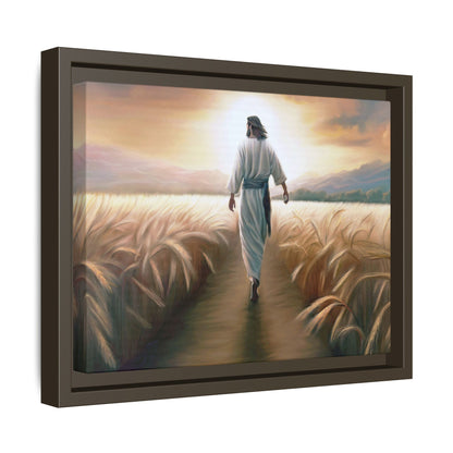 Called To Serve Canvas Print Framed Wall Art of Jesus Christ, Gift for Missionaries, Jesus in the Field beautiful
