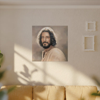 You Belong, Jesus Christ Portrait, Fine Art Canvas Print, Inspired by The Chosen Artwork of Jesus Painting